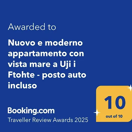 Appartement Nuovo E Moderno Con Vista Mare A Uji I Ftohte - Posto Auto Incluso Vlorë